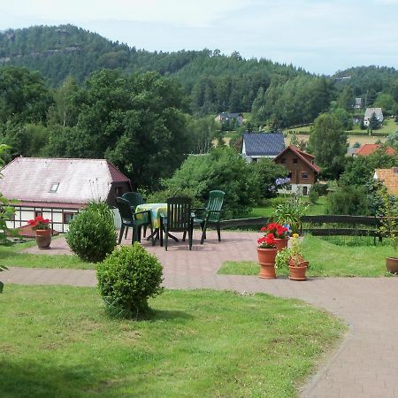 Ferienpension Gabriele 61 Kurort Gohrisch Dış mekan fotoğraf